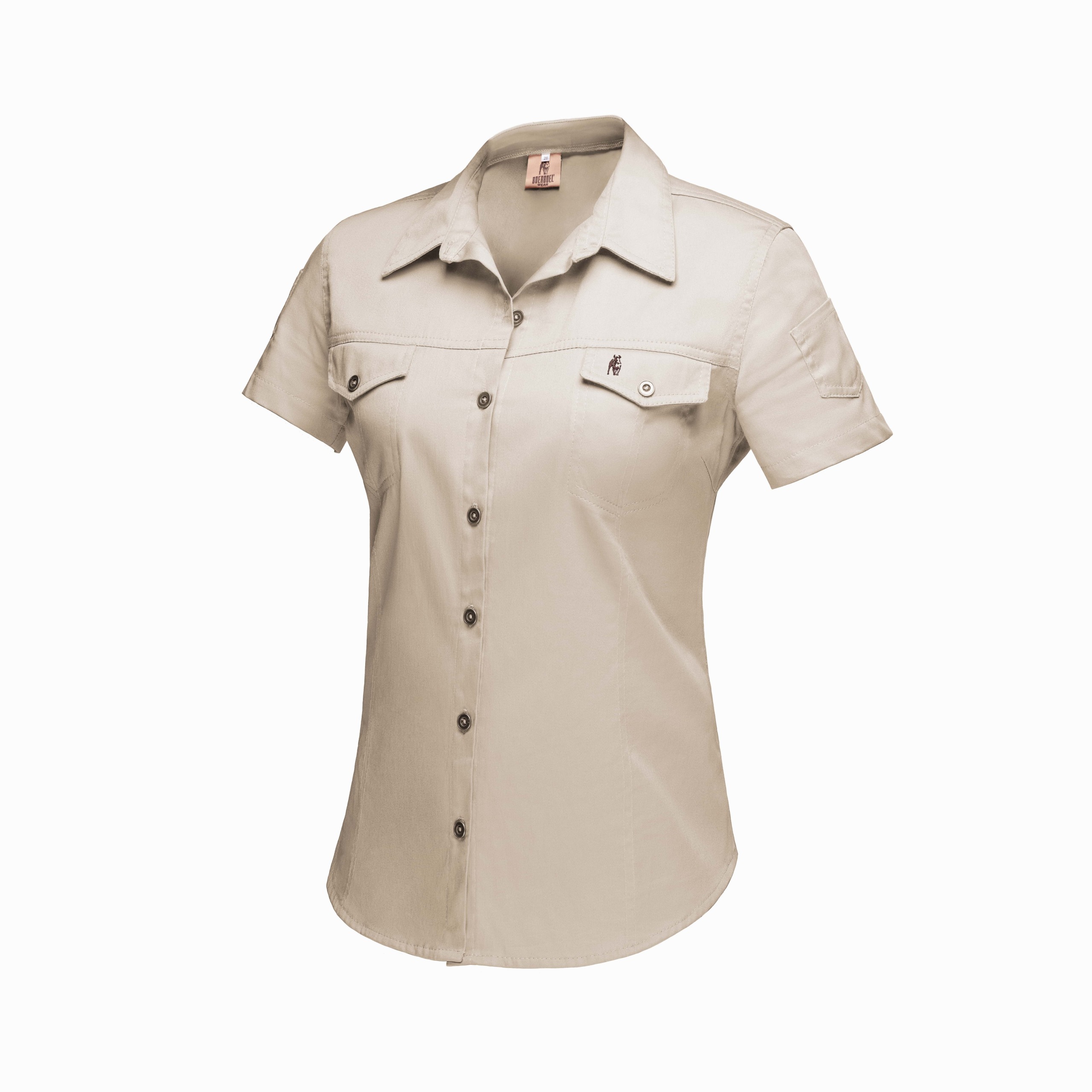 Boerboel Wear Ladies-Kalahari Shirt-Stone