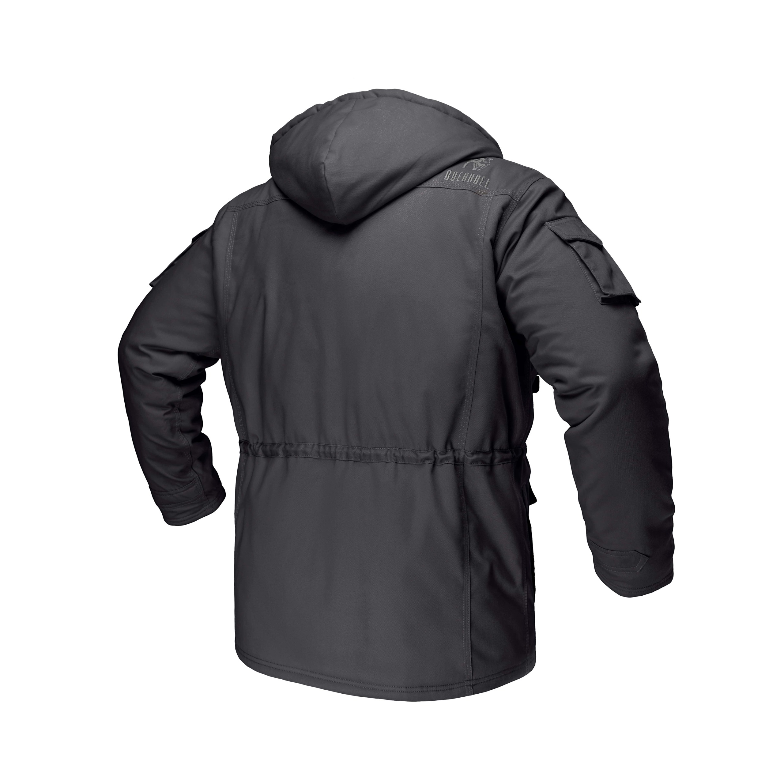 Men’s Kalahari Parka Jacket-Charcoal - AXL Outdoor