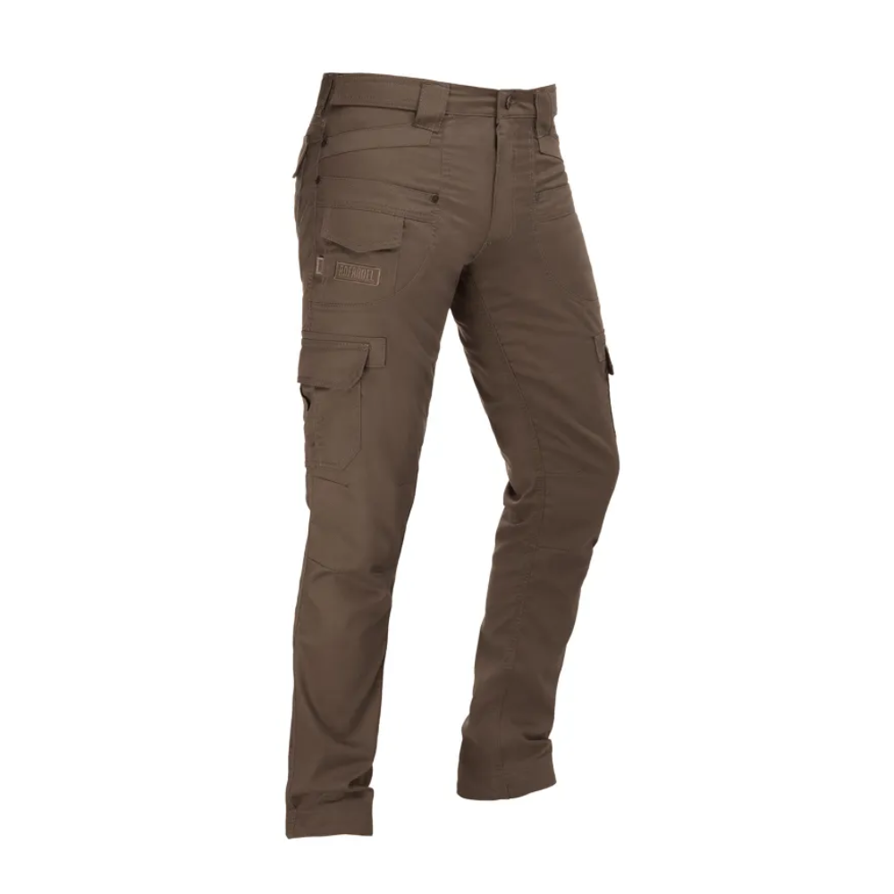 Men’s Adjustable Kalahari Cargo Pants – Bark Front view