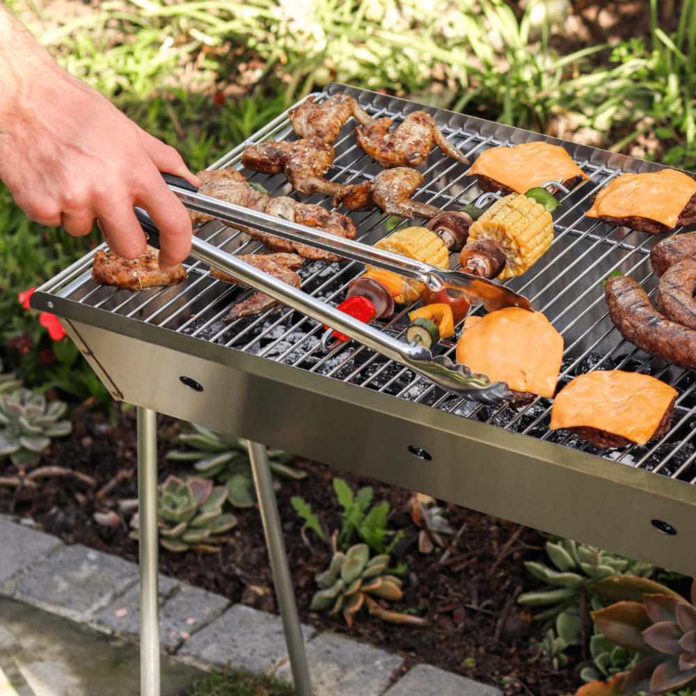Chef Stainless Steel Braai Tongs
