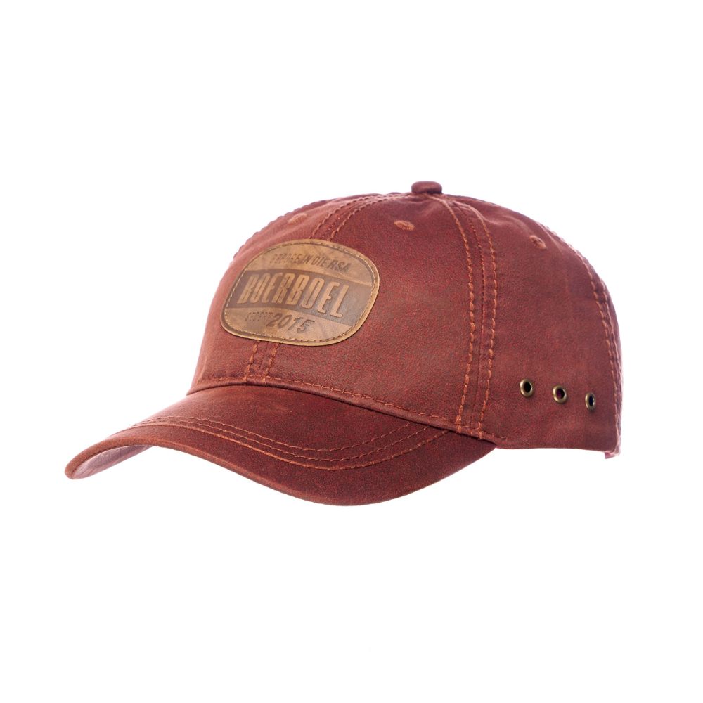 Boerboel Wear Oilskin Cap - Rust