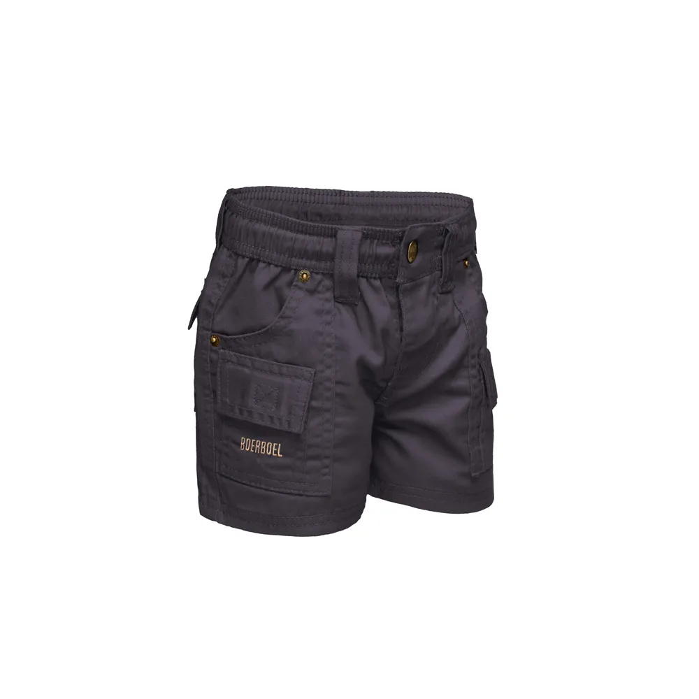 Boerboel Kids DKW Shorts - Charcoal