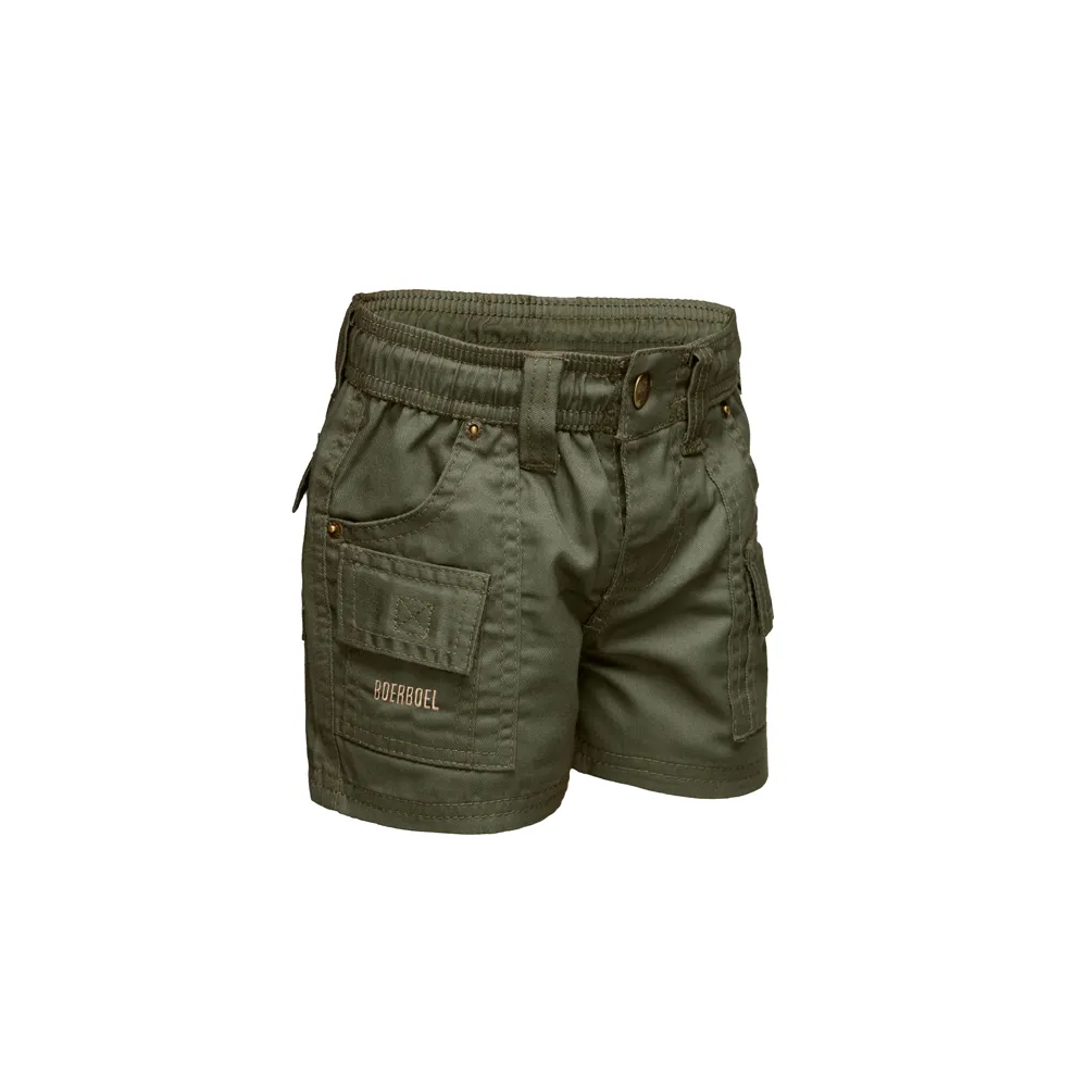 Boerboel Kids DKW Shorts – Olive