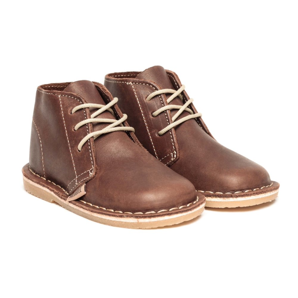 Boerboel Wear Kids Vellies - Brown