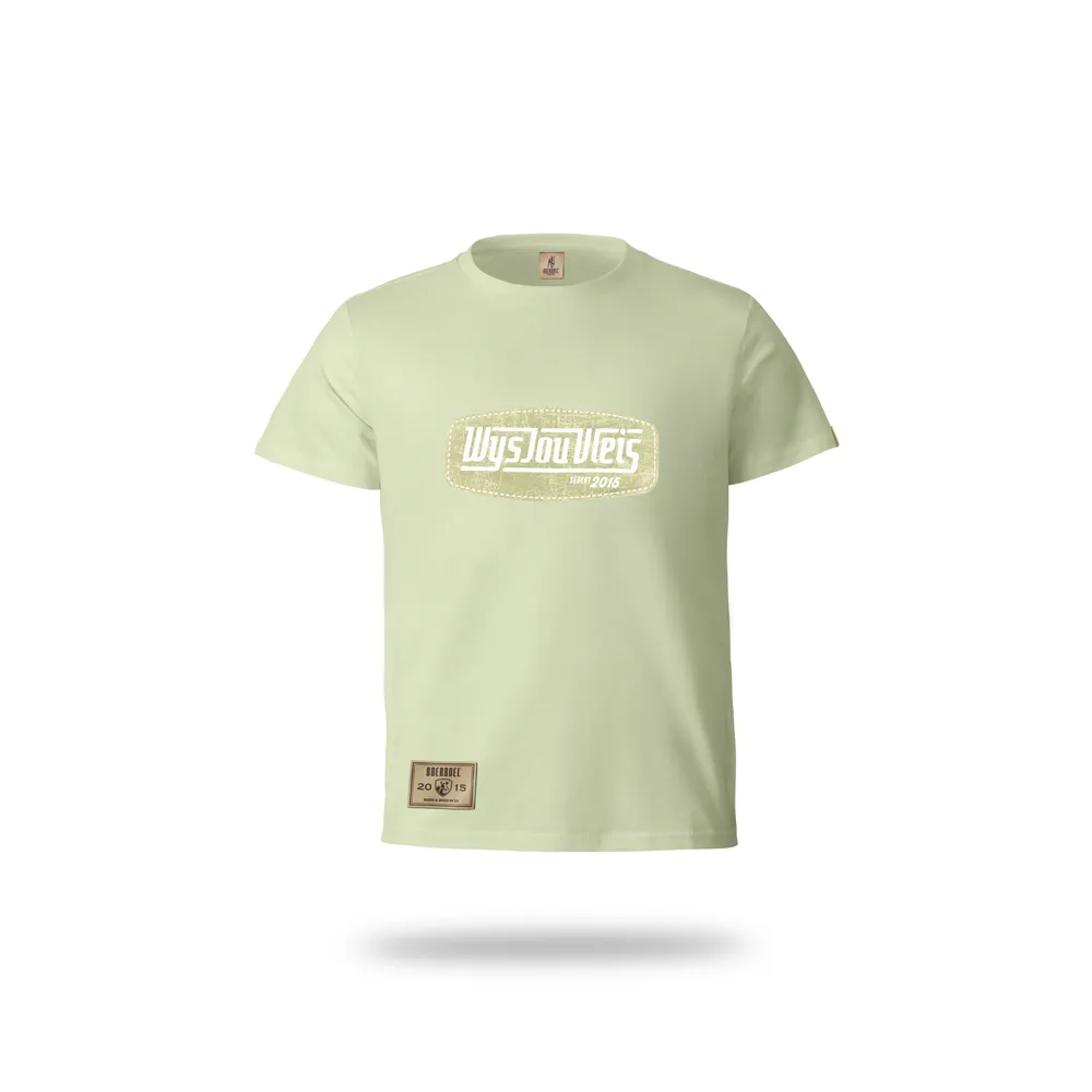 Boerboel Wear Kids T-Shirt - Printed "Wys" Sage