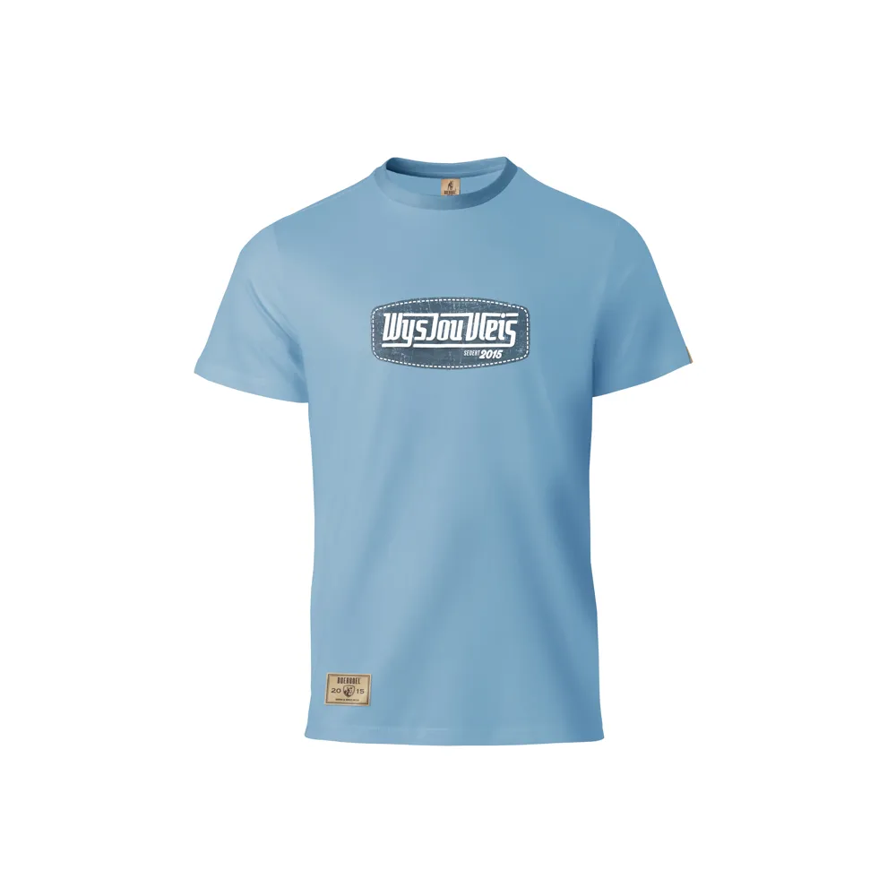 Boerboel Wear Men's T-Shirt - "Wys" Airforce Blue