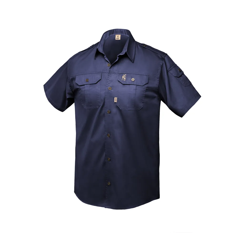 Boerboel Wear Men's Kalahari Shirt - Navy