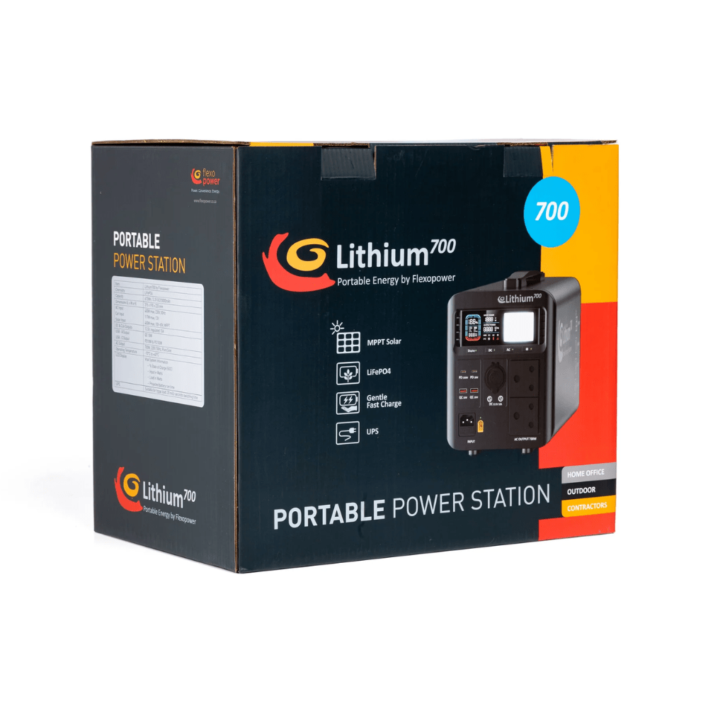 Flexopower LITHIUM700-SB50 Portable Power Station