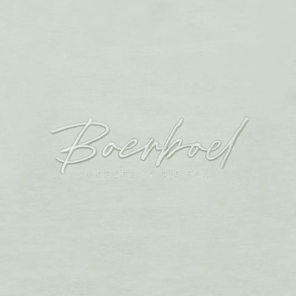 Boerboel Wear Ladies T-Shirt - Embroidered Sage