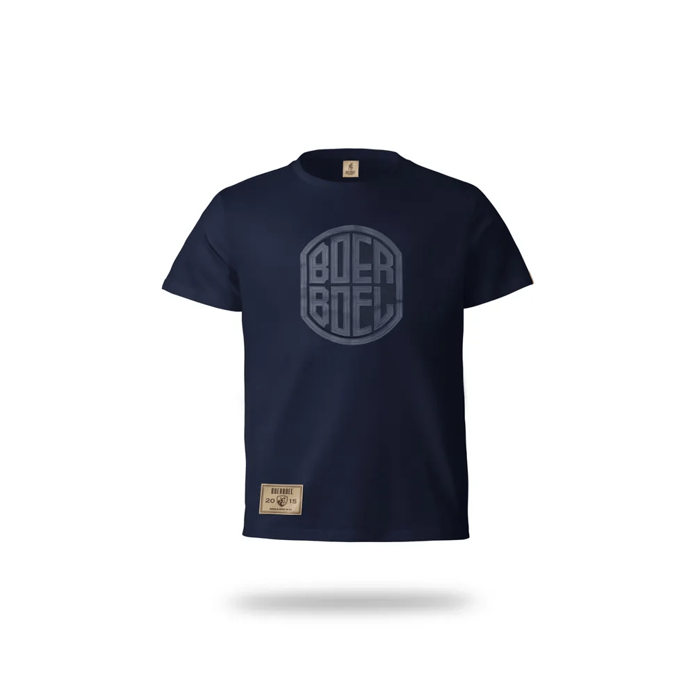 Boerboel Wear Kids T-Shirt – Printed Bevel “Boerboel” Navy