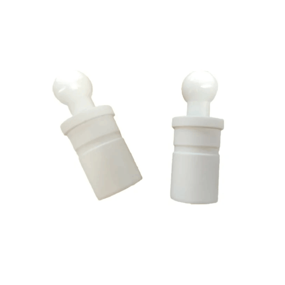 Pole Ball End White 25mm (2 Pack)