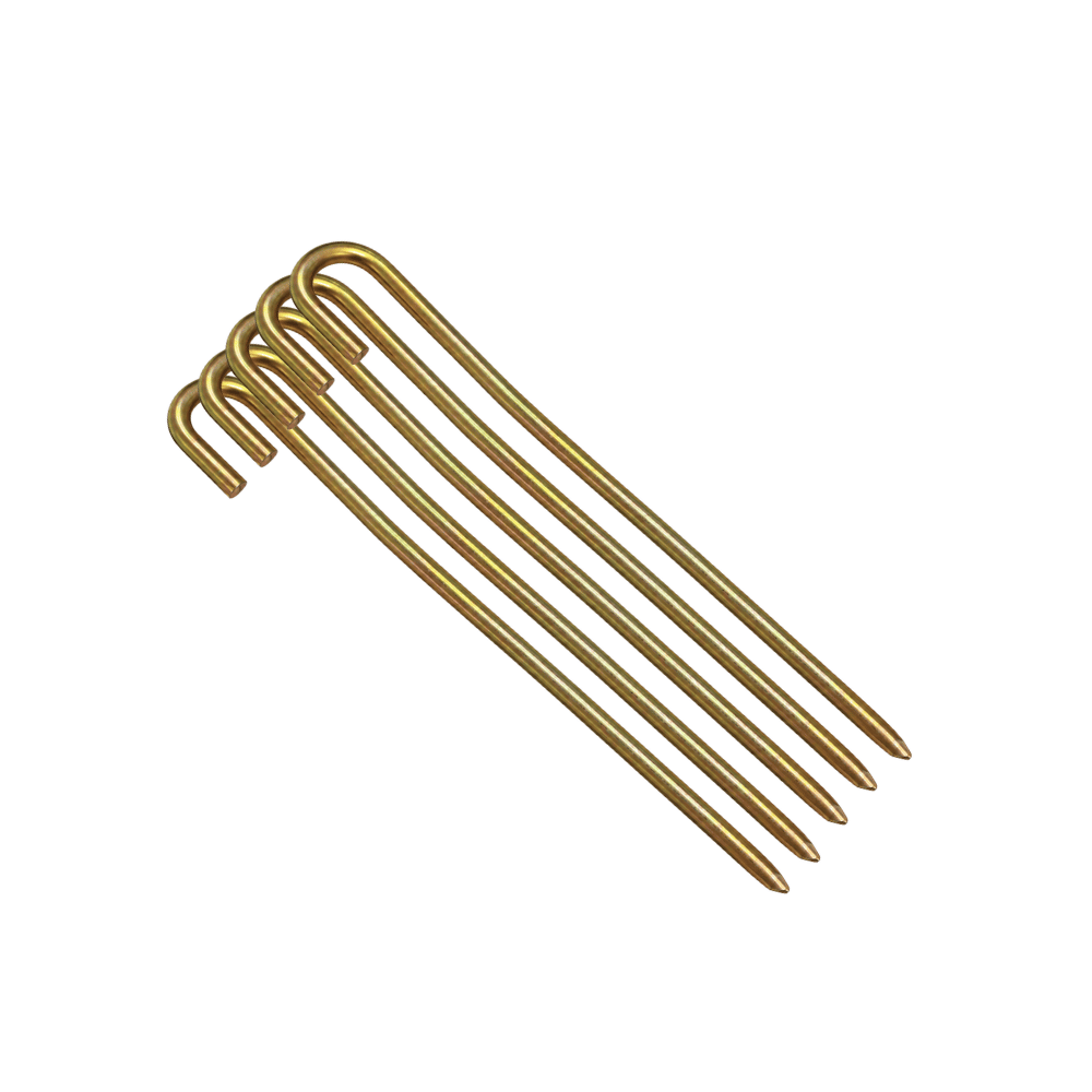 LK Tent Pegs Straight 270MM MILD STEEL (5 Pack)